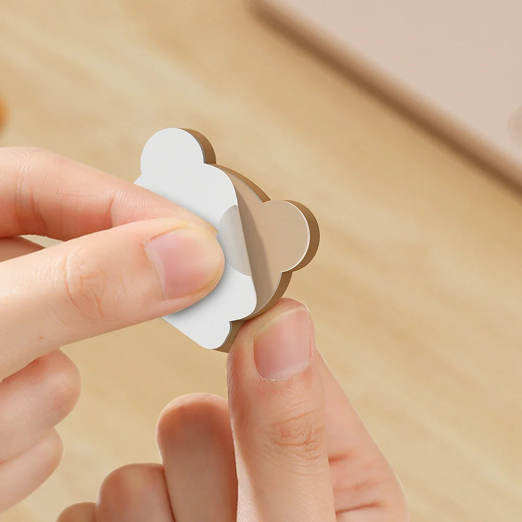 Silicone Desktop Cable Organizer & Cord Winder | Nail-Free