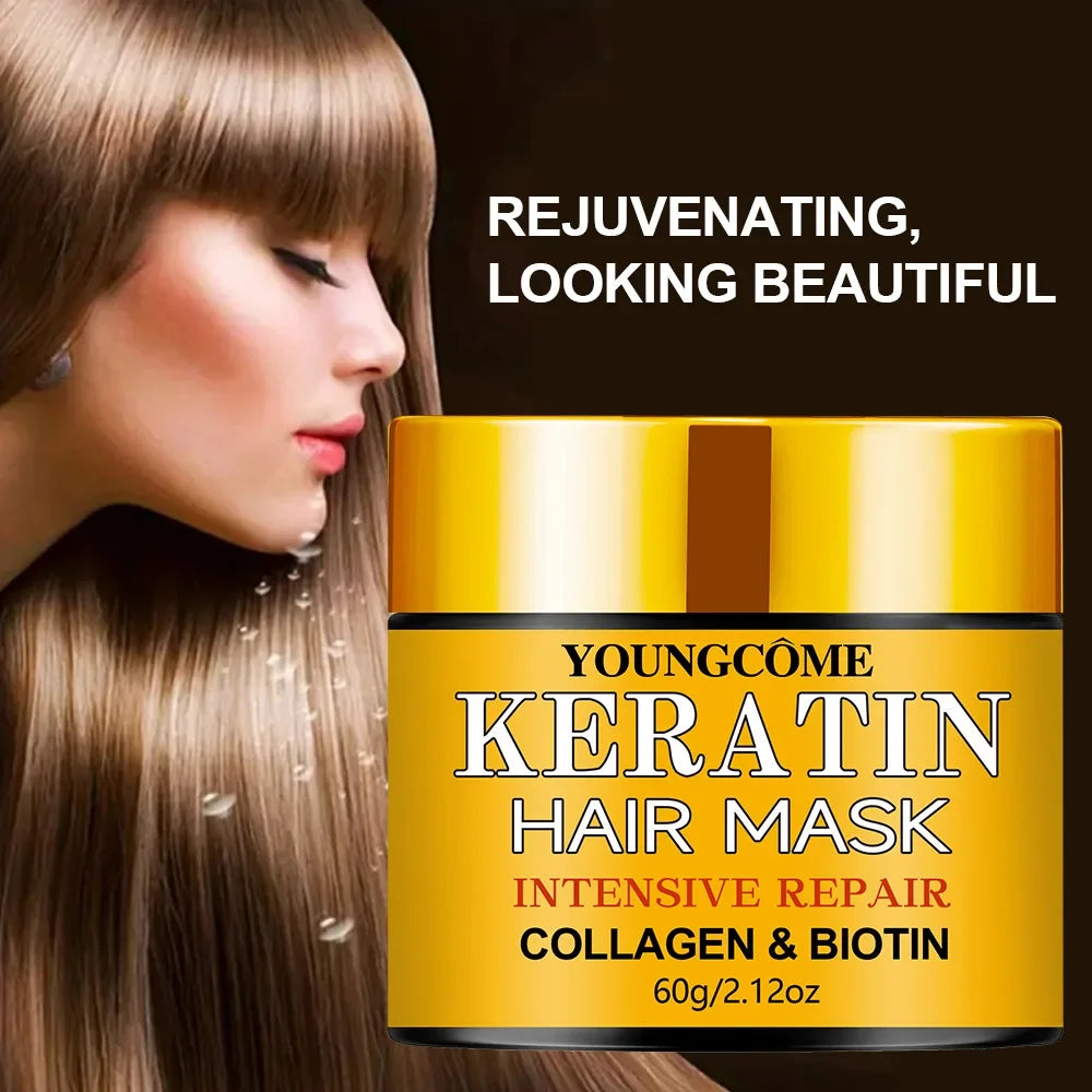 Hair Repairs Mask Biotin Collagen Keratin Treatment Hairs Conditioner