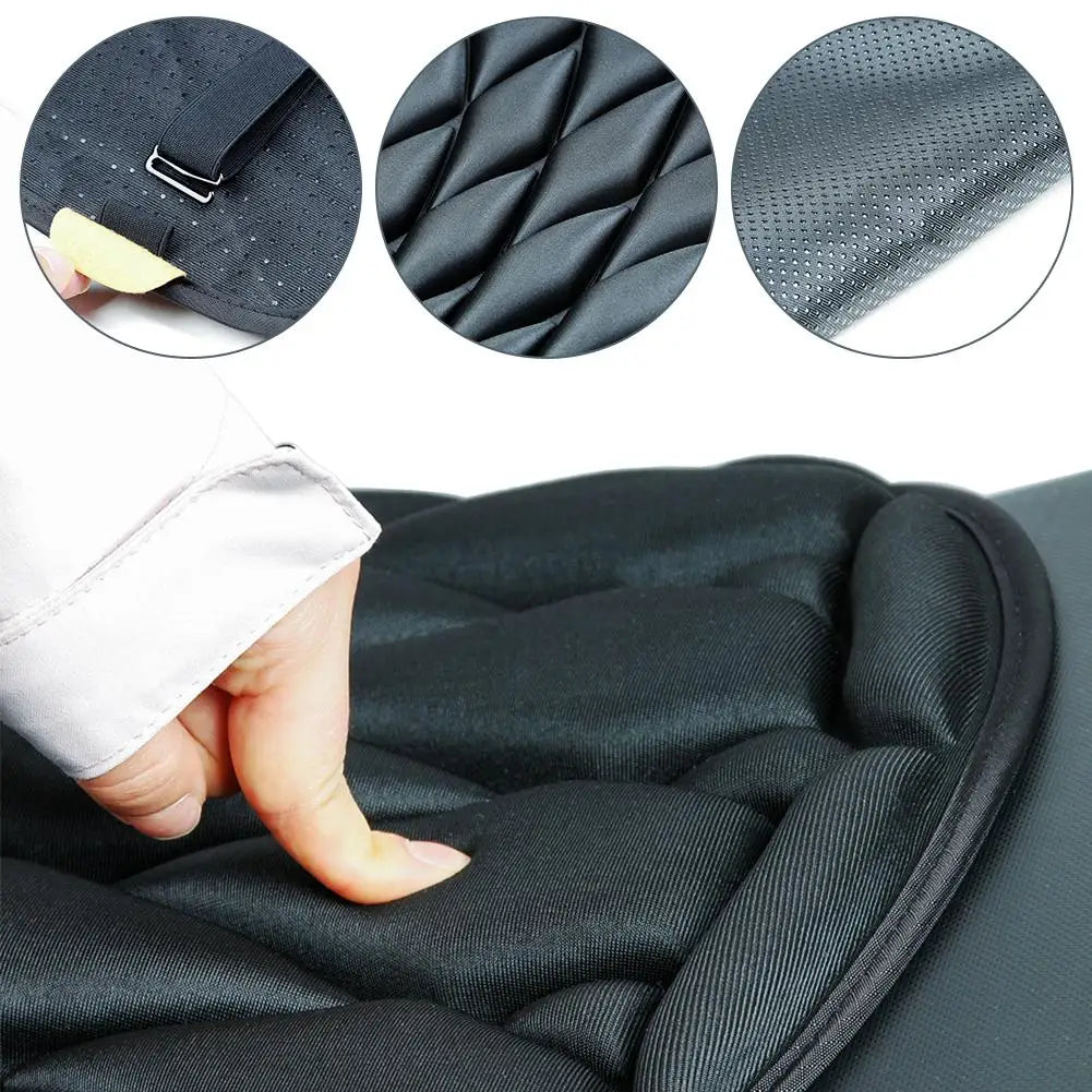 Universal 3D Anti-Slip Motorcycle Seat Cushion Cover | Breathable