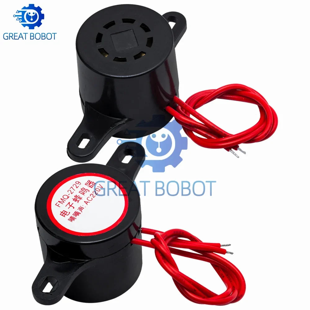 ZMQ-2729 AC220V 90dB Buzzer Beeper Alarm Siren for Arduino