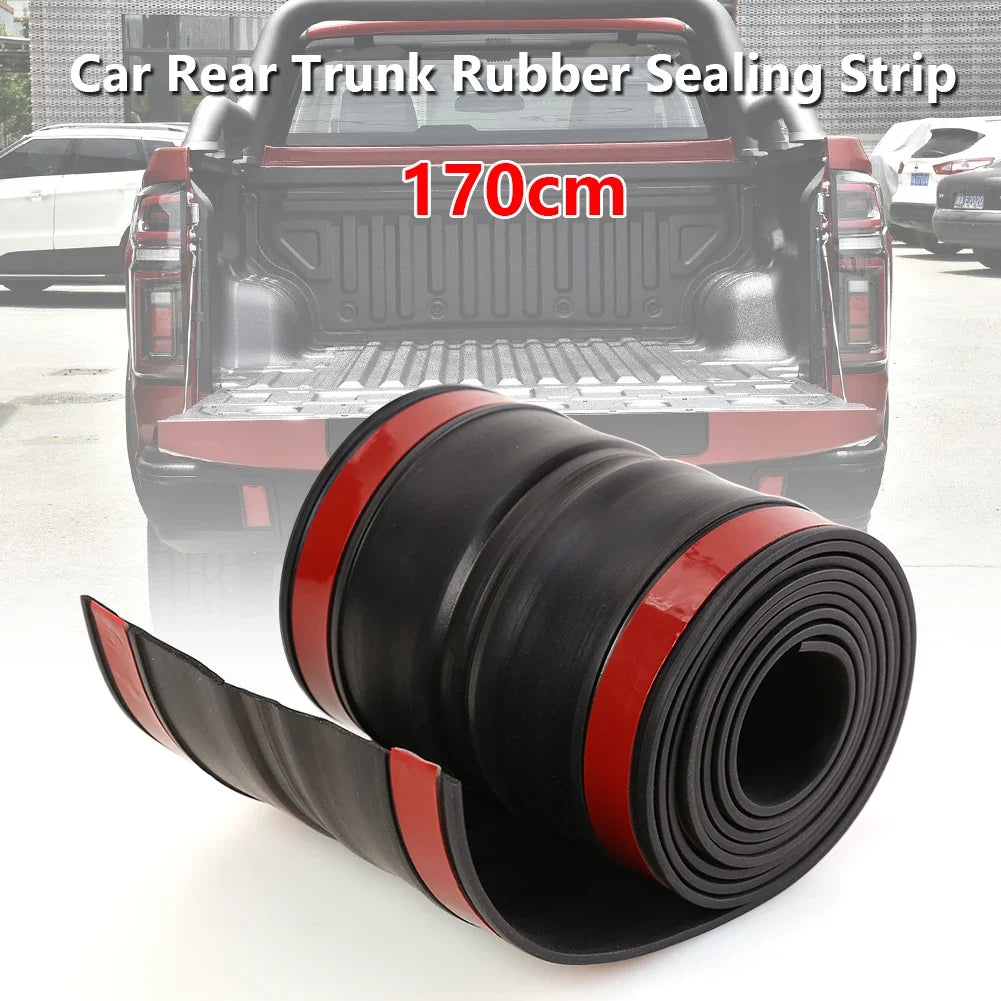 170x11cm Rubber Truck Bed Tailgate Gap Cover Filler Seal Cap Pickup
