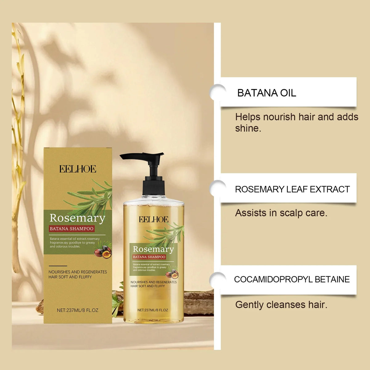 Batana Oil Shampoo – Cleanse, Dandruff Control & Moisturise