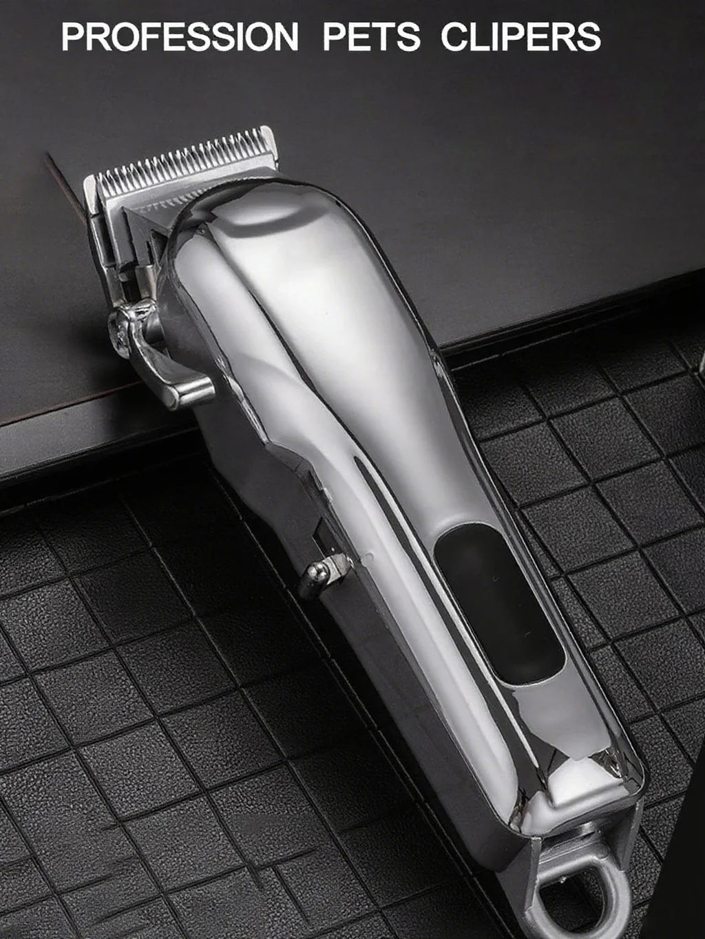 Cordless Electric Pet Clipper – Low Noise Dog & Cat Trimmer