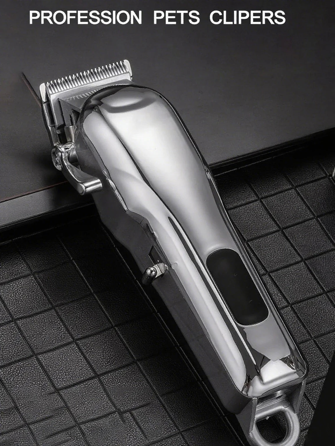 Cordless Electric Pet Clipper – Low Noise Dog & Cat Trimmer