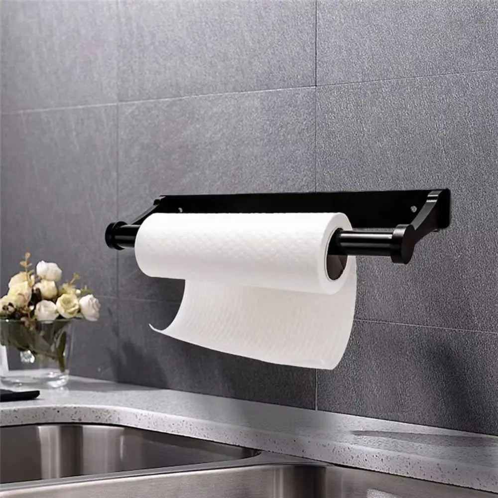 Heavy Duty Space Aluminum Paper Towel Holder | Wall & Cabinet