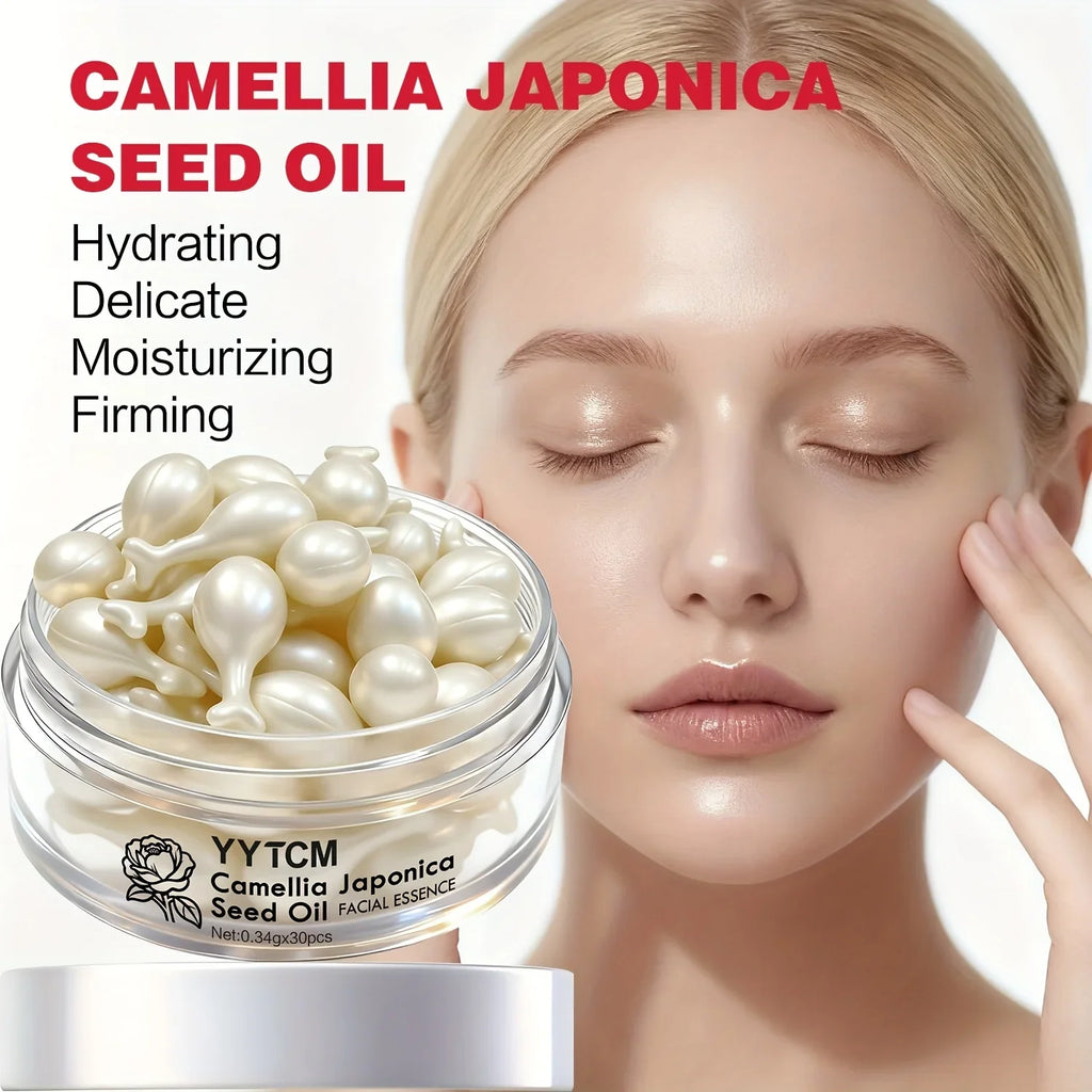 Camellia Seed Oil Capsules – Retinol, Squalane & Niacinamide Serum