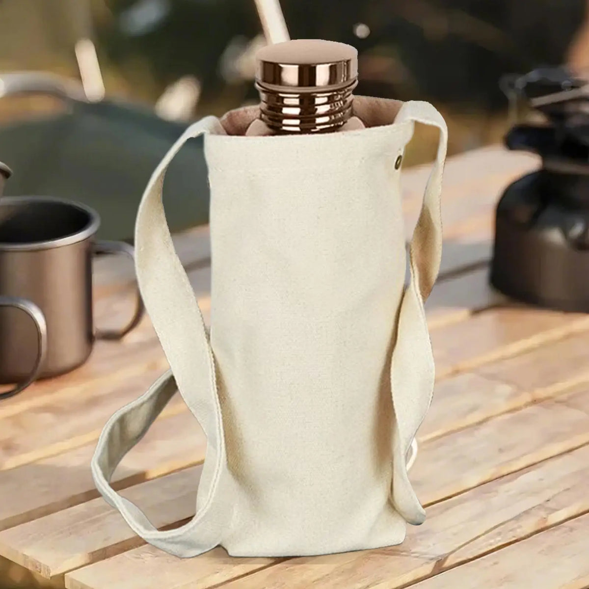 Copper Water Bottle 27oz – Leakproof Insulated Travel Cup