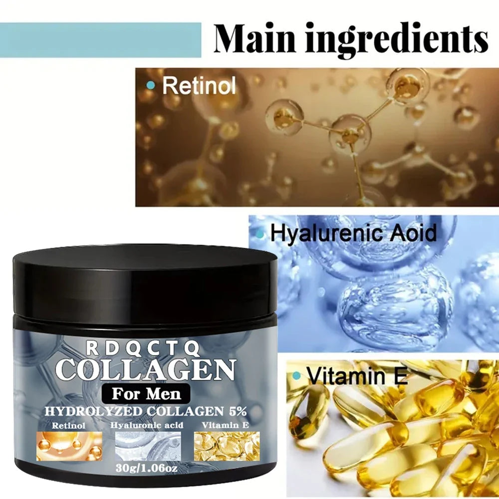 Men's Retinol & Collagen Face Cream – Firming & Moisturizing