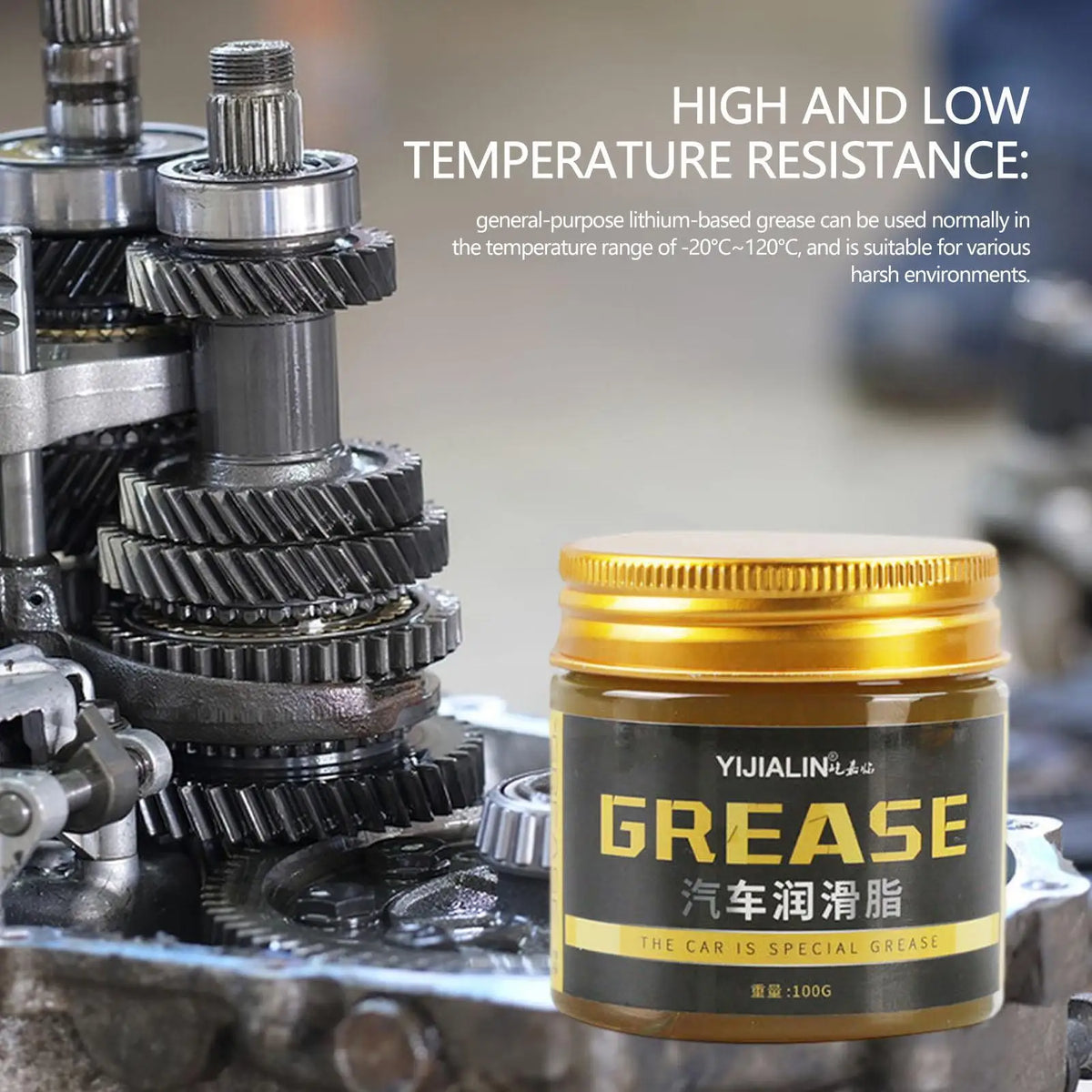 Temp Wheel Bearing Grease Temperature Wear-resistant Lubricating