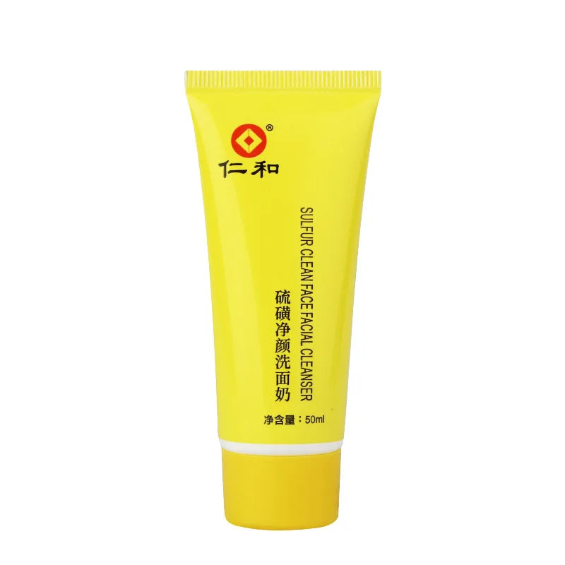 50ml Sulfur Facial Cleanser – Deep Cleansing All Skin Types
