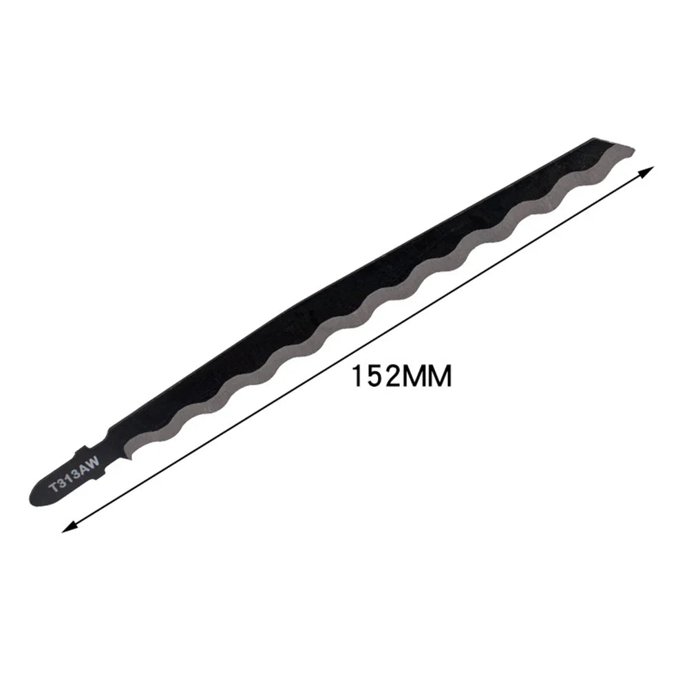 152mm HCS Jig Saw Blade | Carbon Steel – Leather, Plastic & Wood