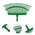 Heavy Duty Carbon Steel Garden Rake Leaves Lawn Leveling Turf