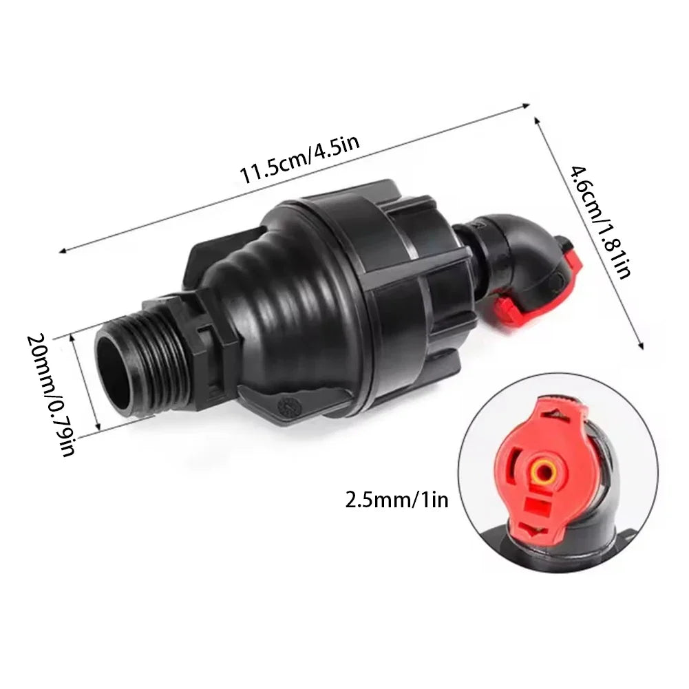 360° Rotating Lawn Sprinkler – Adjustable Nozzle, 10m Radius