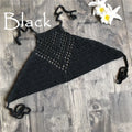 Handmade Crochet Wrap-Neck Bikini Top | Women's Beachwear