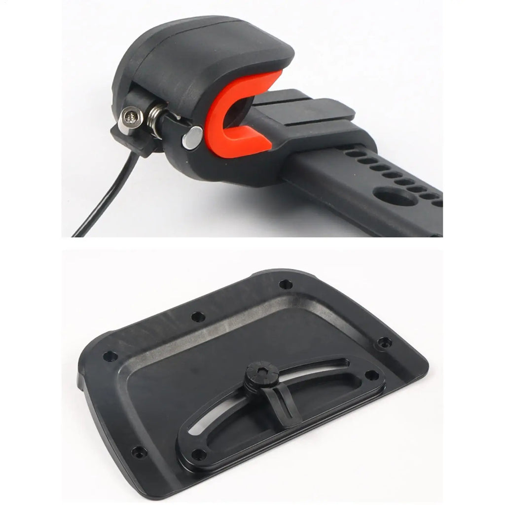 Bike & Motorcycle Pannier Rack Side Bag Buckle – Nylon Black