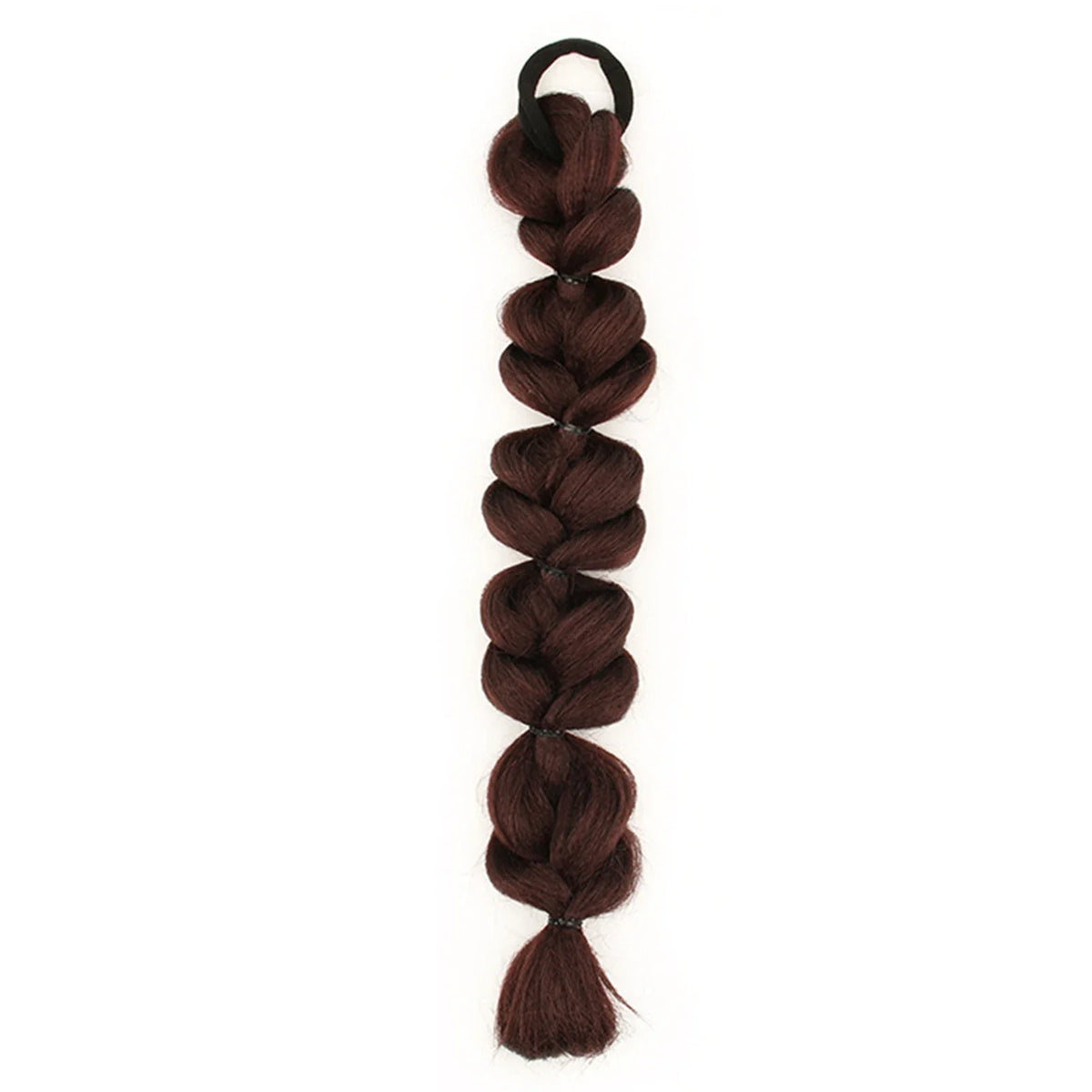 Synthetic Bubble Braid Ponytail Wig – Clip-In Hair Extension