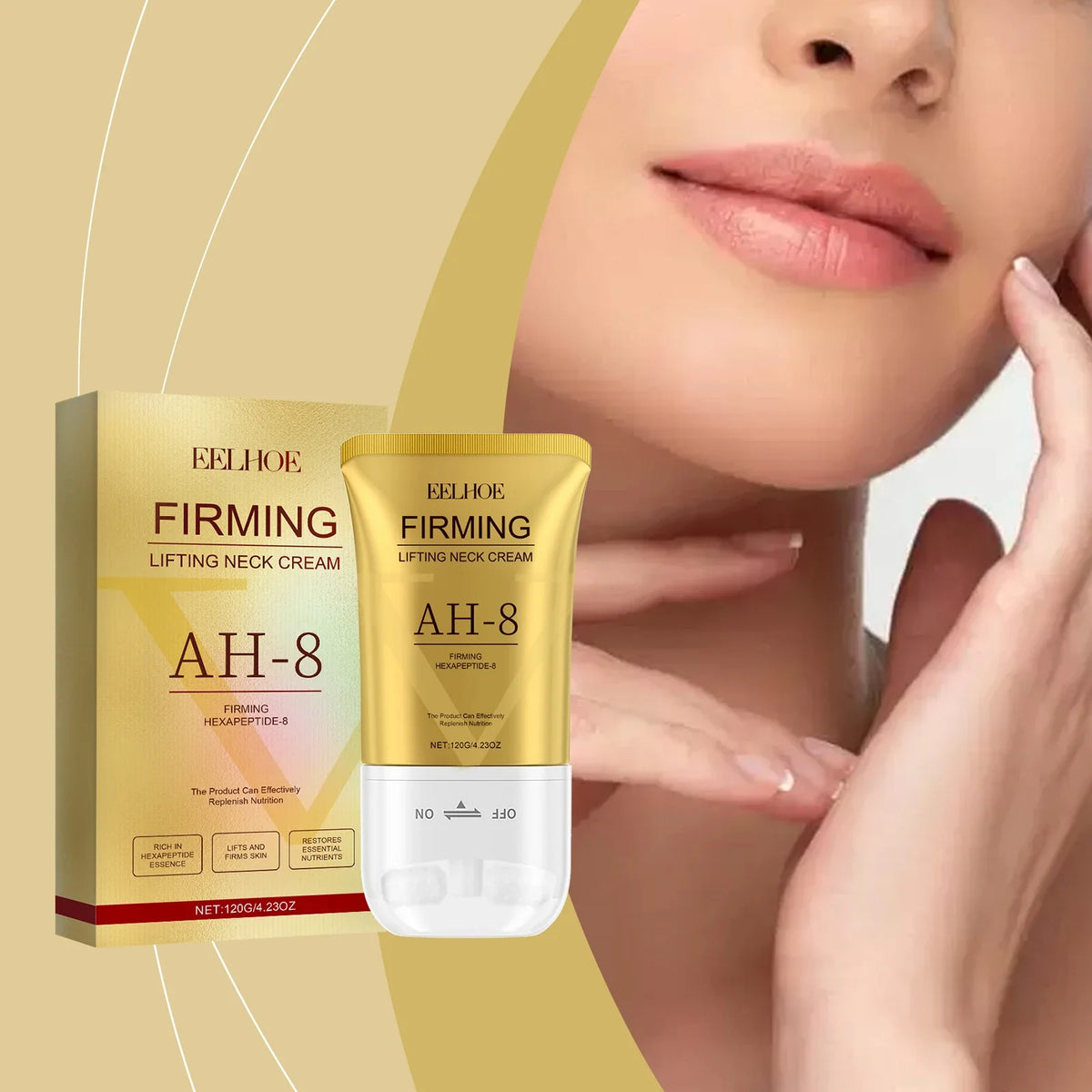 Neck Firming Roll-On Cream – Hydrating & Smoothing Neck Care