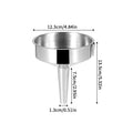 Metal Funnel Canning Kitchen Tools Wide Mouth Funnels Bar Wine Beer