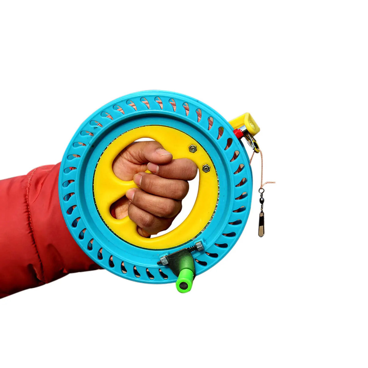 Outdoor Kite String Reel – Double Handle Ball Bearing Wheel