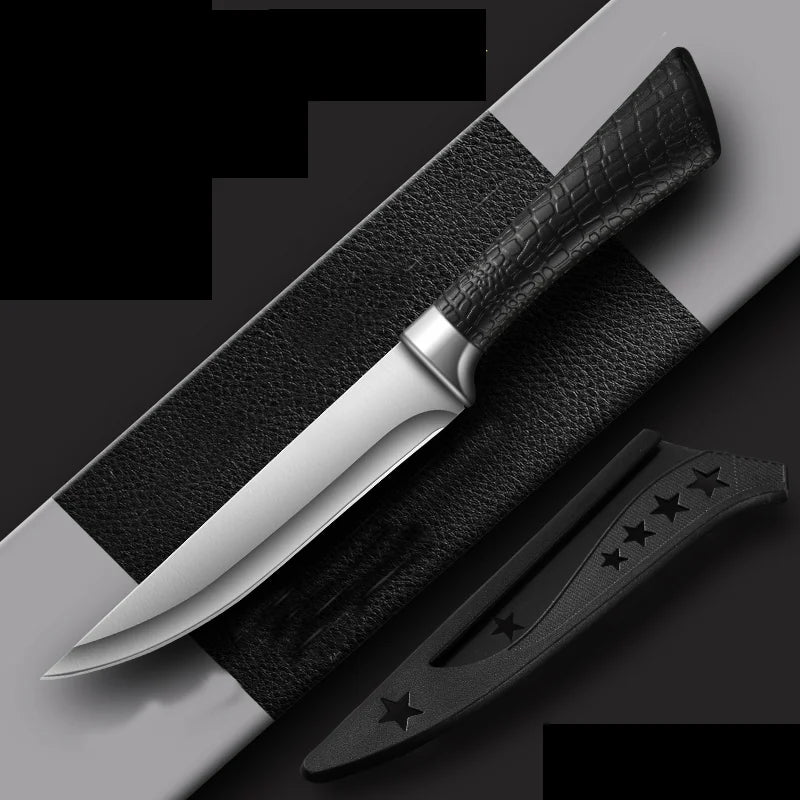 Stainless Steel Boning Knife Set – 1 or 3 Pc Non-Slip Handle