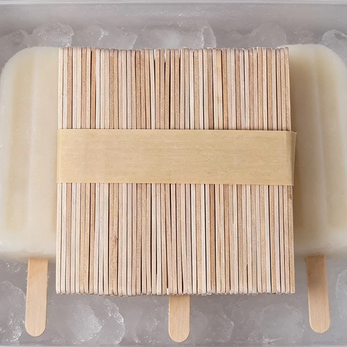 Craft Sticks Ice Cream Wooden Popsicle Stick Length Supports Pop