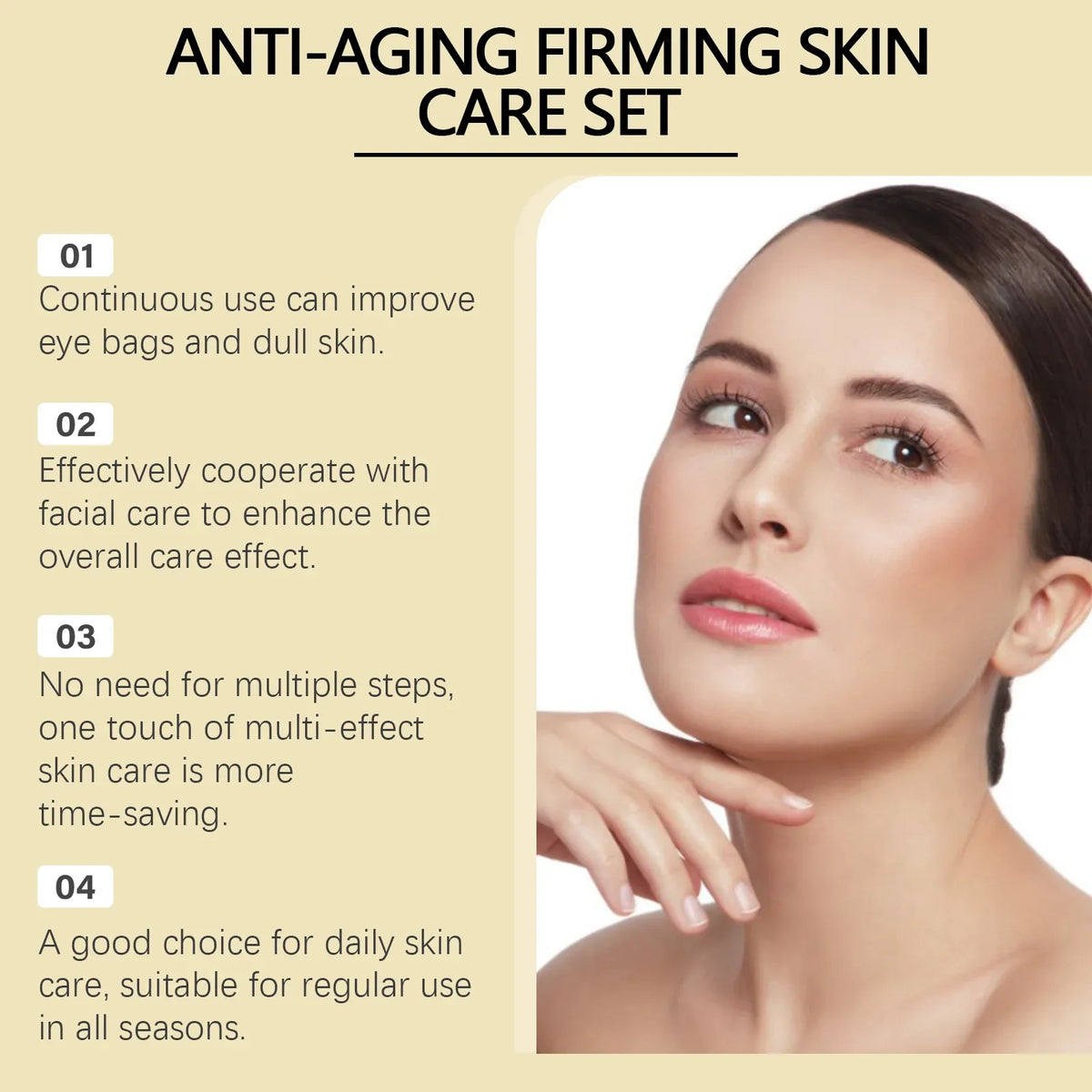 Face Firm Care Kit – Eye, Neck & Contour Skincare Set