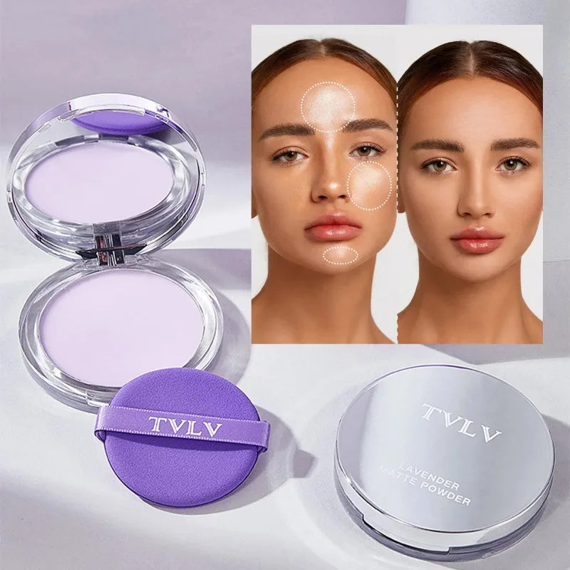 Waterproof Violet Cream Powder Natural Stick Facial Long Term Oil