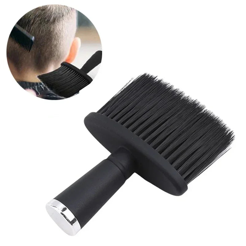 Professional Barber Neck Face Duster Brush | Salon Hair Styling Tool