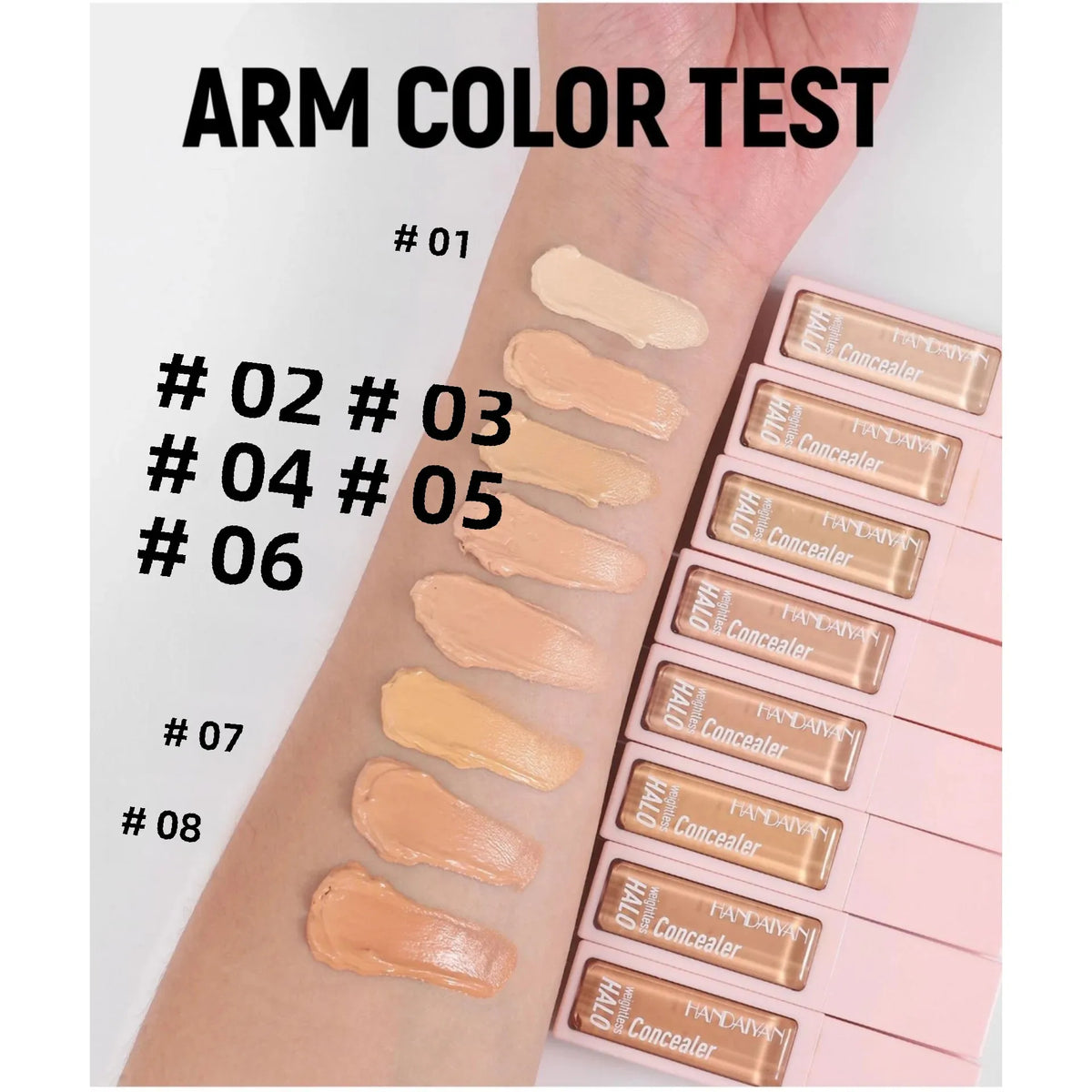 Handaiyan Matte Liquid Concealer – Full Coverage Oil Control