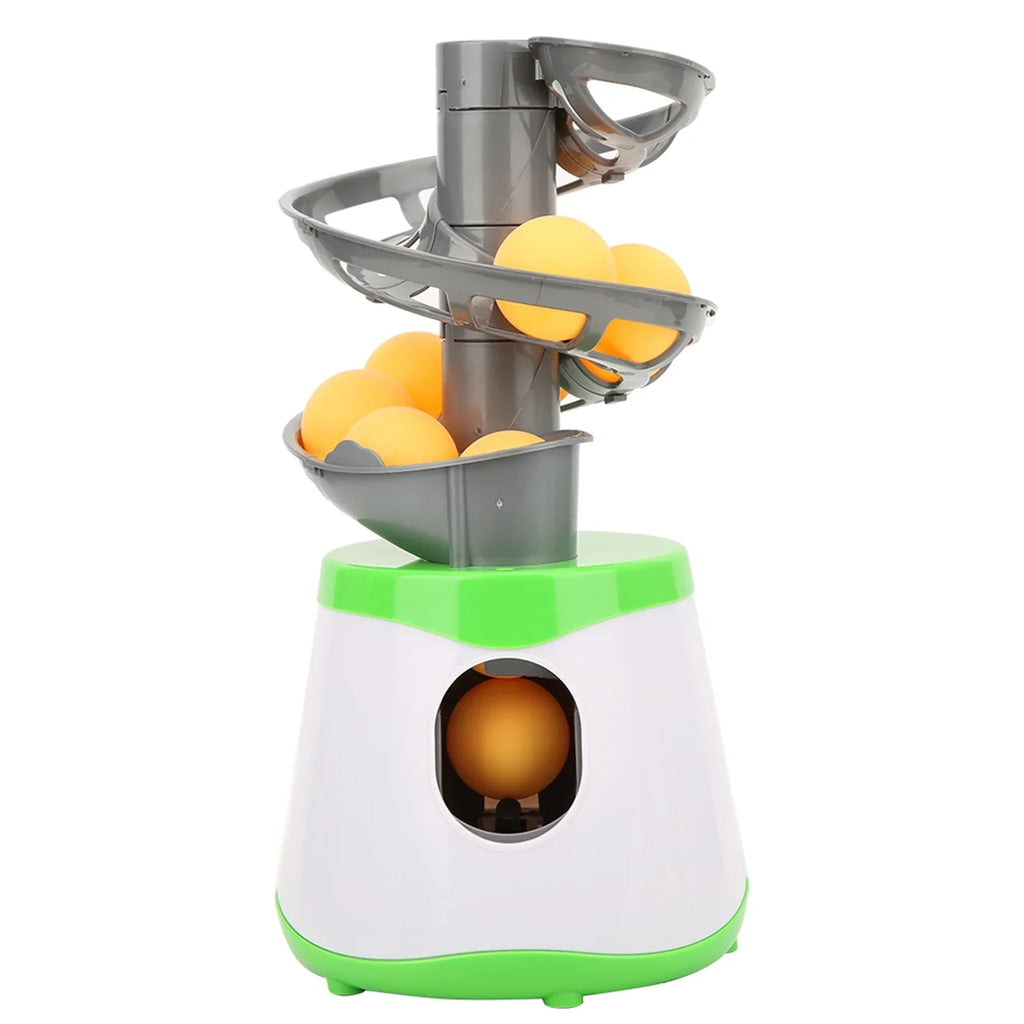 Portable ABS Table Tennis Trainer Ping Pong Ball Automatic Launcher