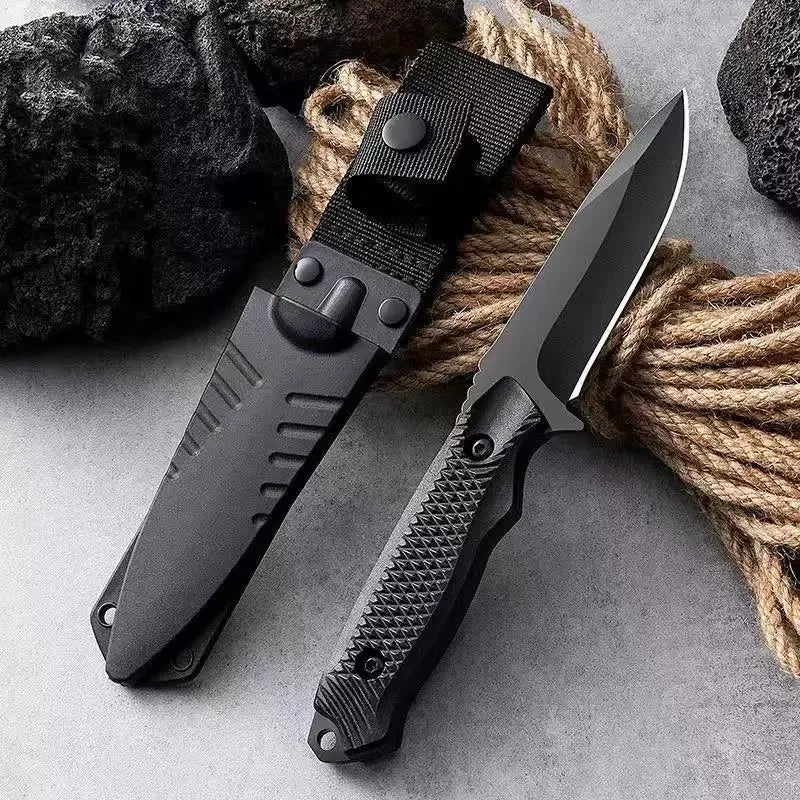 PLYS Dragon Bone Fixed Blade Knife – Outdoor Stainless Steel
