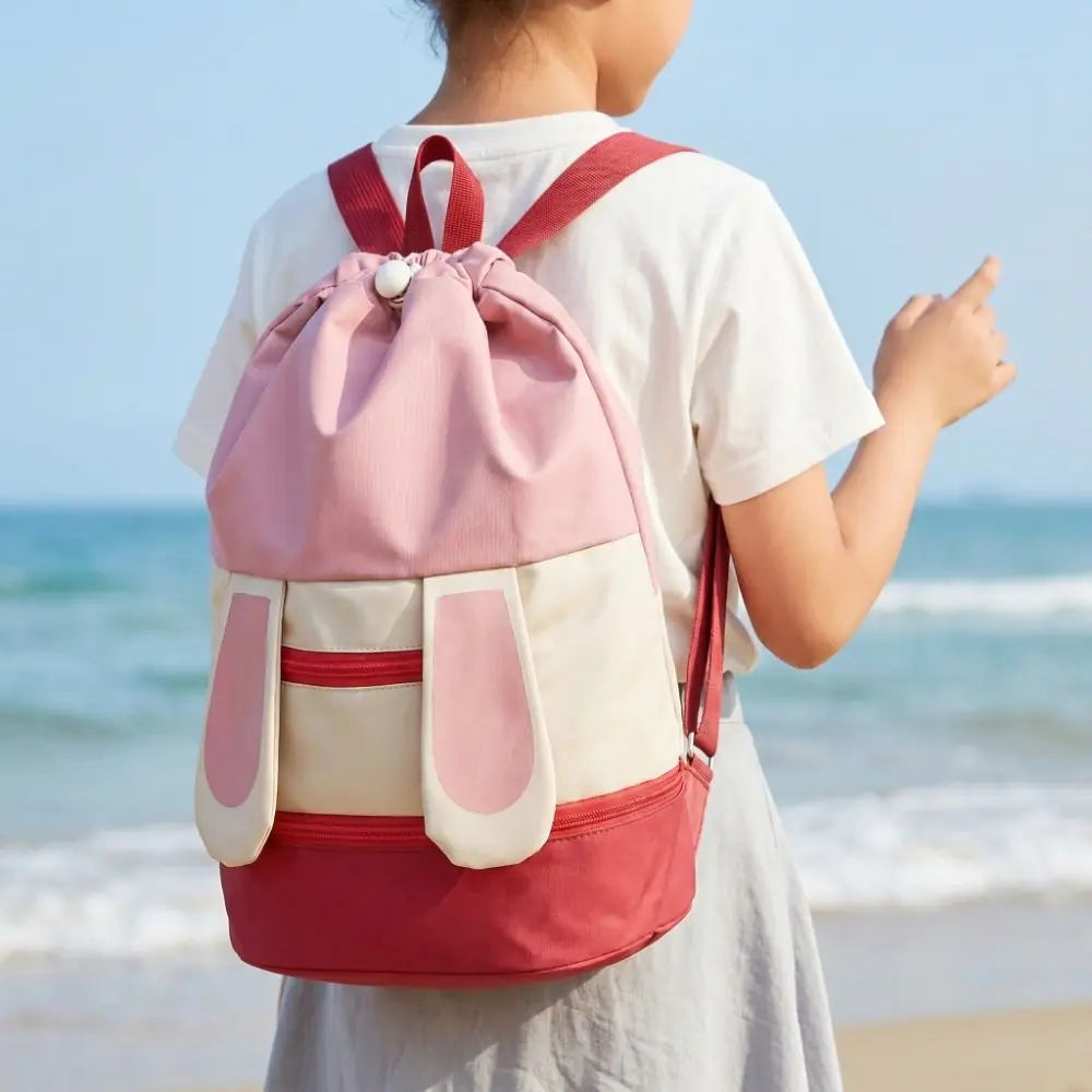 Kids Waterproof Swimming Backpack – Dry Wet Separation Beach Bag