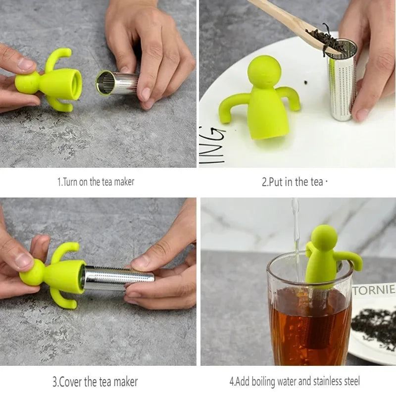 Stainless Steel Double-Layer Fine Mesh Tea Strainer