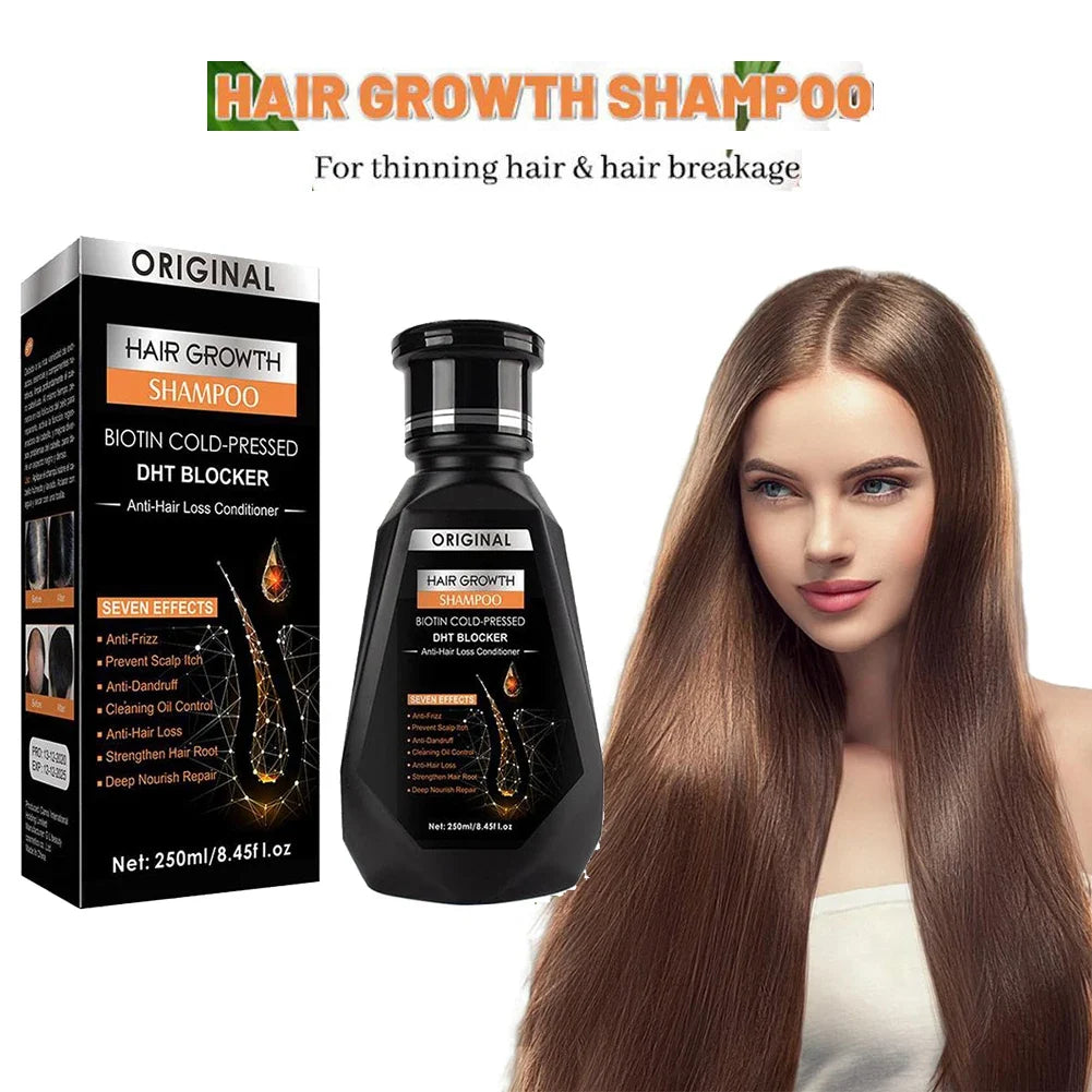 Biotin & Ginger Shampoo for Hair Growth & Thinning 250ml