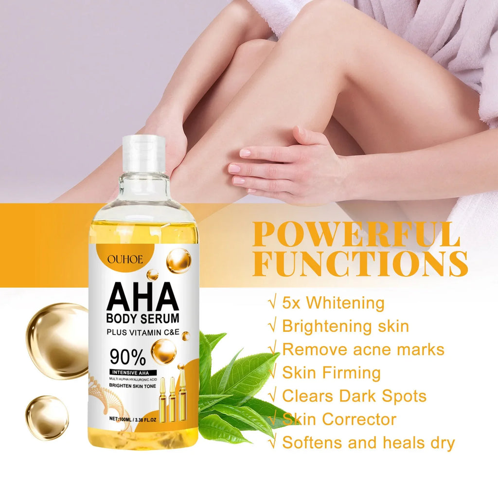 Hyaluronic Acid Vitamin C AHA Face & Body Serum 100ml