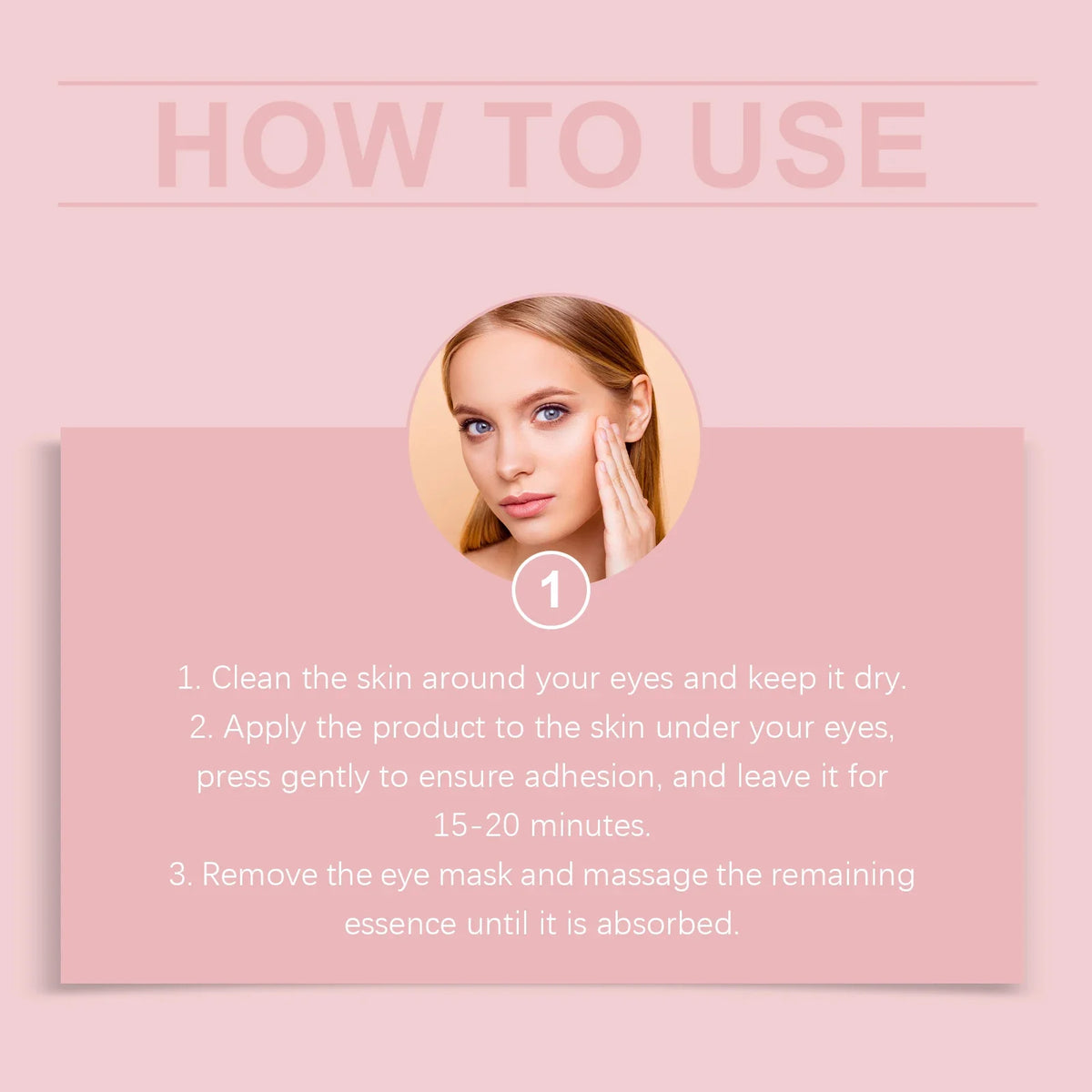 Hyaluronic Acid Eye Masks – Dark Circles & Anti-Aging Patches