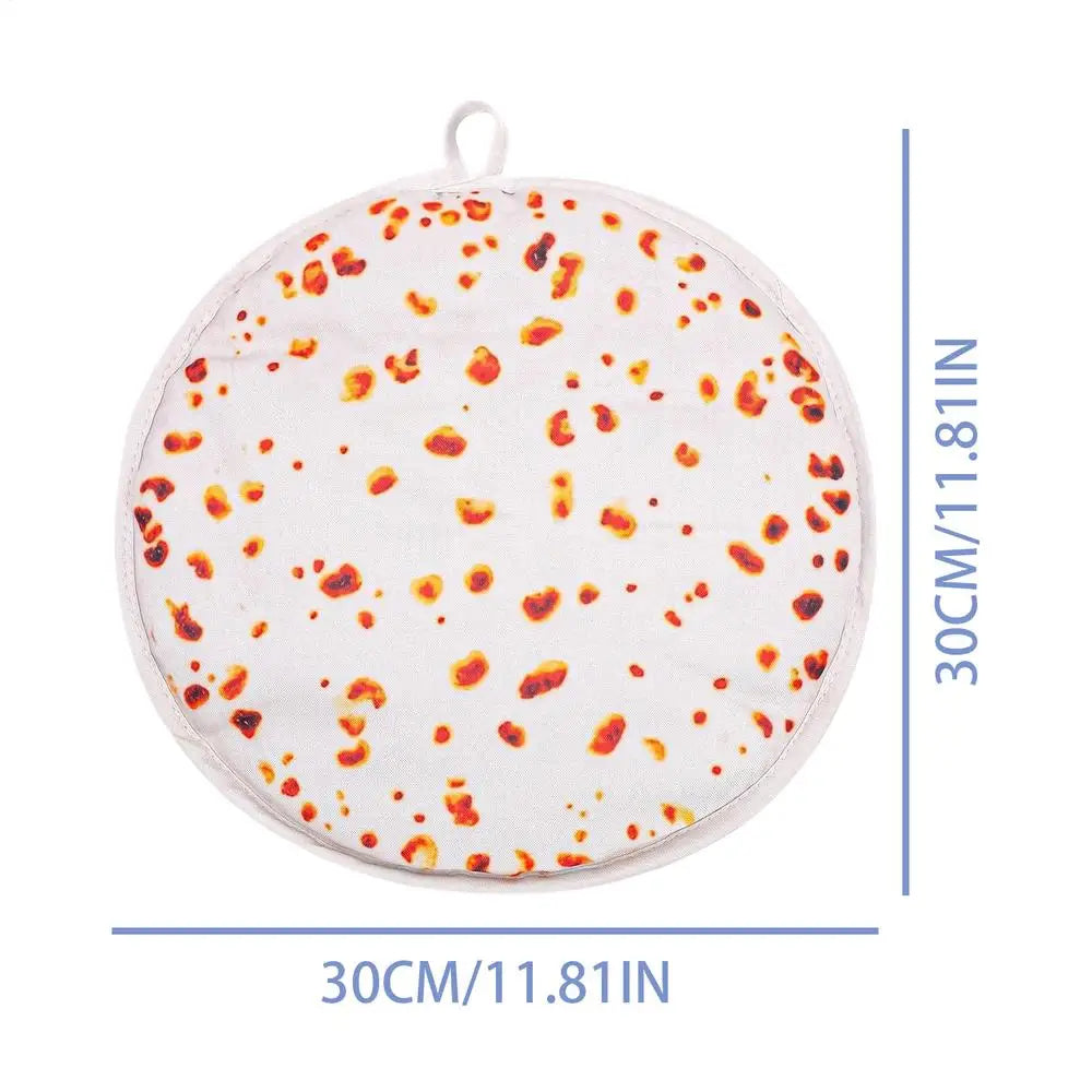 12-Inch Microwaveable Tortilla Warmer | Thermal Fabric Pouch