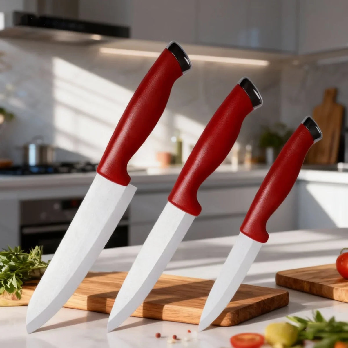 Ceramic Kitchen Knife – Sharp Multi-Purpose Fruit & Chef Knife