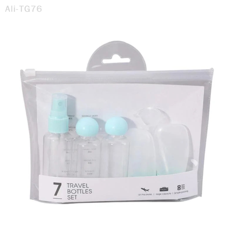 Travel Size Skincare Set – Leakproof Refillable Toiletry Bottles