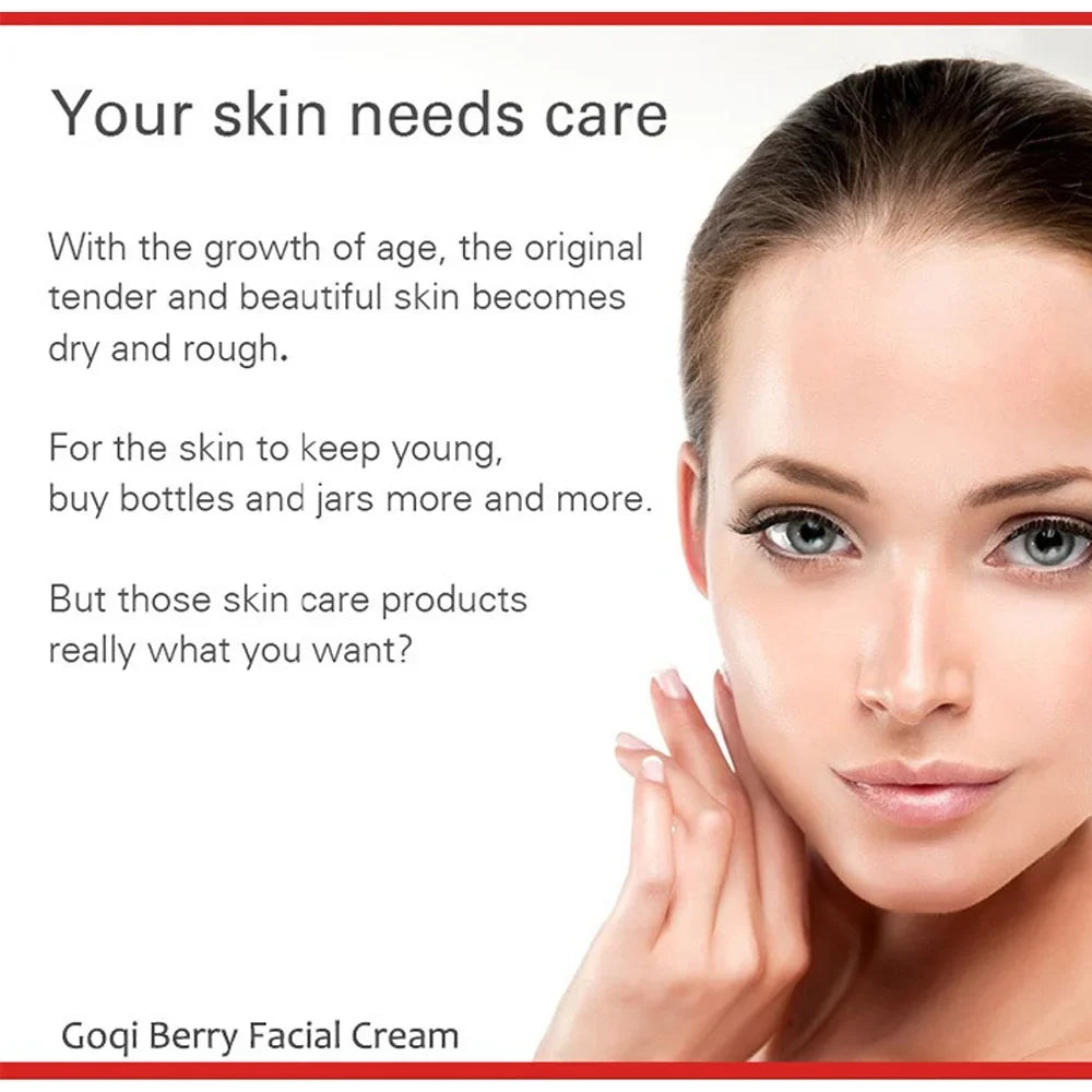 Wolfberry Goji Face Cream – Hyaluronic Acid Anti-Aging Moisturizer