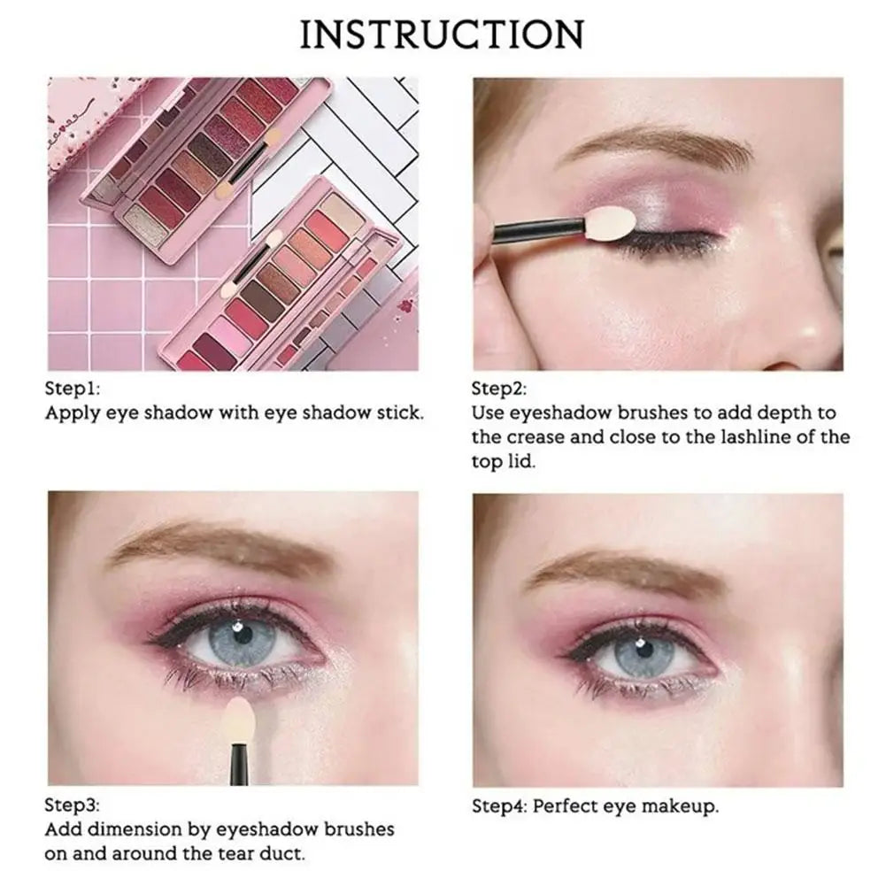 Disposable Eyeshadow Applicator Sticks – Double-Sided Sponge