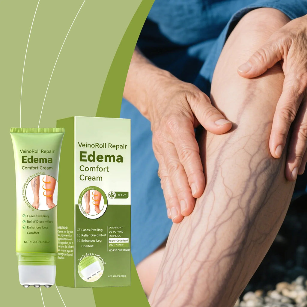 Daily Leg Care Roller Massage Cream – Moisturizing & Comforting
