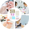 Natural Nail Buffer & Manicure Kit – Home Salon Set for Women
