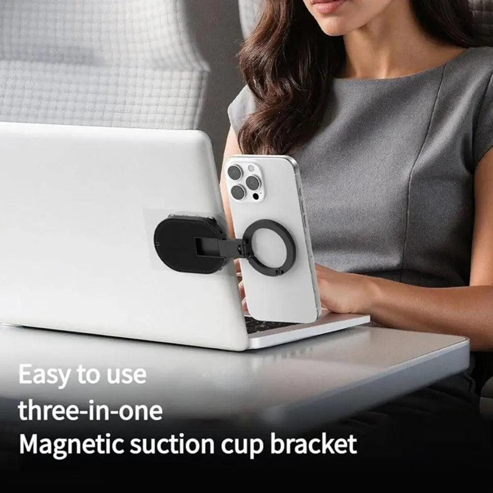 Magnetic Phone Holder – Suction Cup, Desktop & Wall Mount Stand