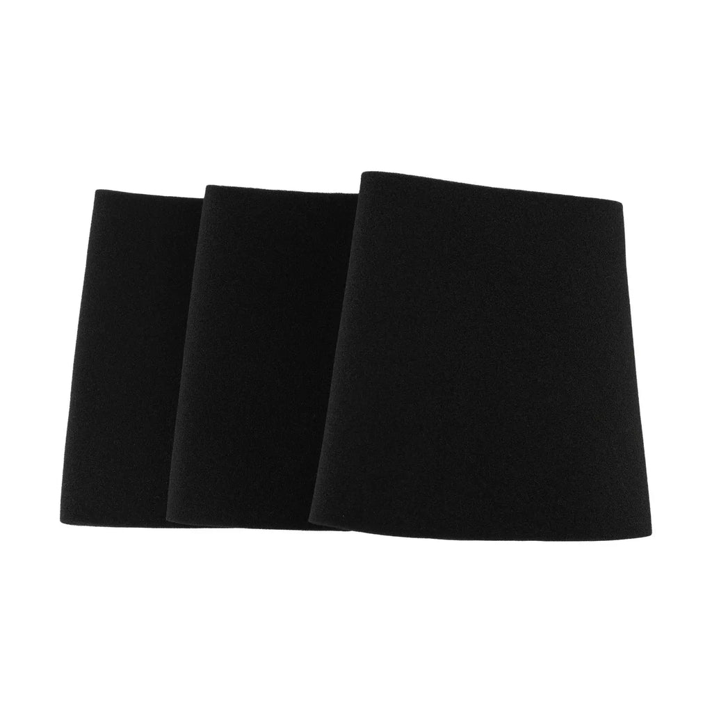 Reusable Foam Filter for 1–5 Gallon Wet Dry Vacuums | 3 & 6 Pack