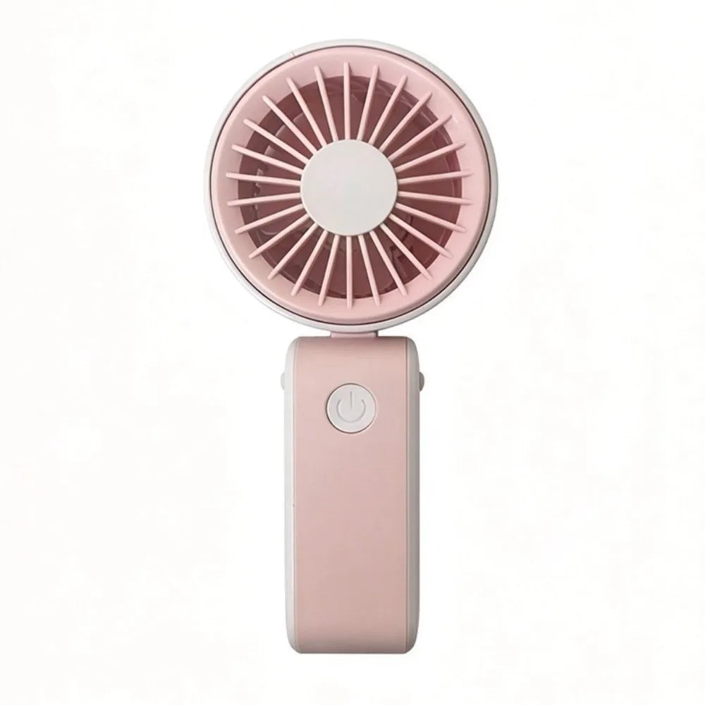 Foldable USB Rechargeable Handheld Mini Fan – 3 Speeds