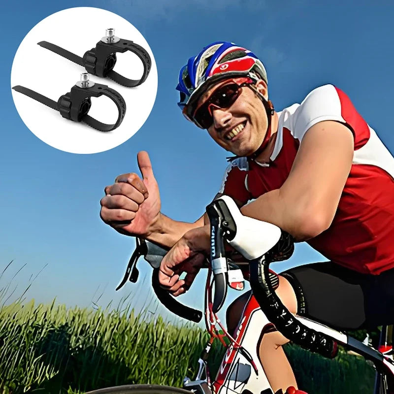 Bike Fork Clamp Mounting Brackets – Adjustable Mudguard (2pc)