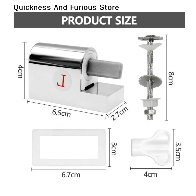 Soft Close Toilet Seat Hinges – Top Fix Replacement Set