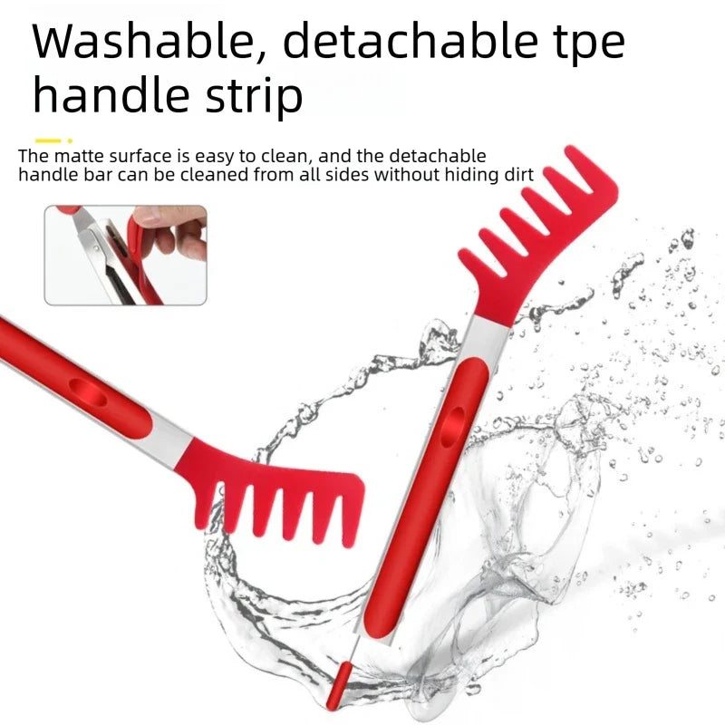 9-Inch Silicone Food Tongs – Heat-Resistant & Non-Stick BBQ