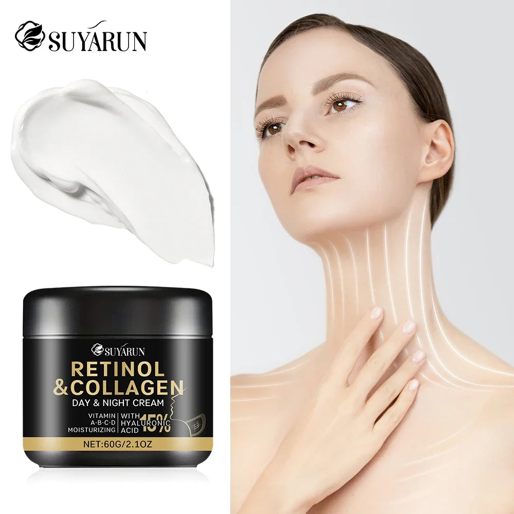 SUYARUN Retinol Collagen Neck Cream – Firming Lifting Moisturizer
